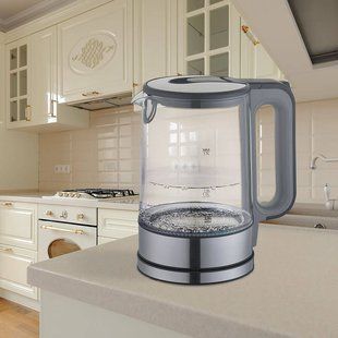 Электрический чайник 1,7 л из термостойкого стекла Maestro MR-053-GREY MR-053-GREY фото