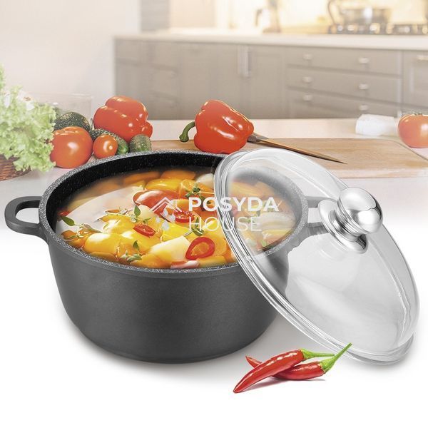 Каструля з кришкою 2л Maestro MR-4620C MR-4620C фото
