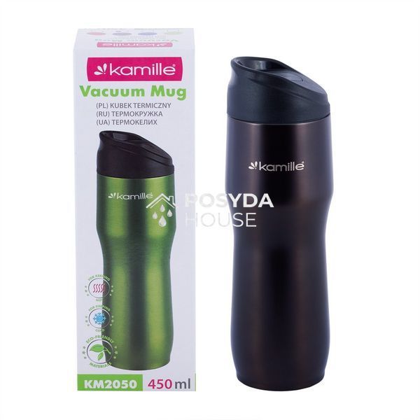 Термокухоль 450ml з нержавіючої сталі Kamille KM-2050Bf KM-2050Bf фото