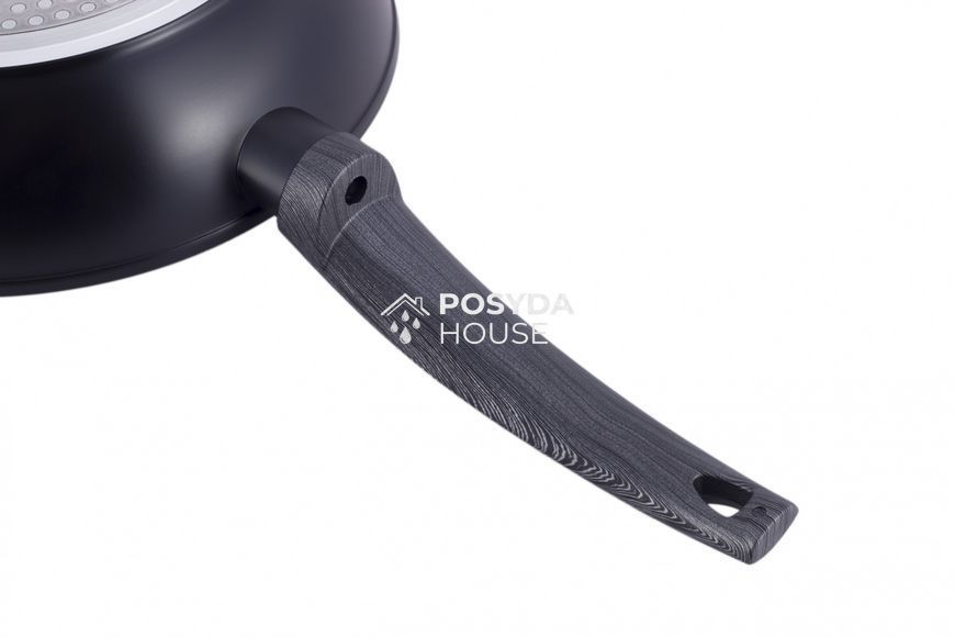 Сотейник Kamille 26см з антипригарним покриттям PTFE з алюмінію для індукції та газу KM-4135 KM-4135 фото