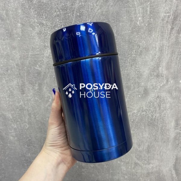 Термос пищевой 800 мл Edenberg EB-3509-Blue EB-3509-Blue фото