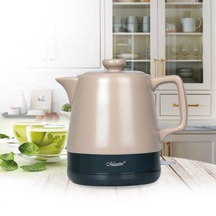 Электрический чайник 1,0 л керамический Maestro MR-071-BEIGE MR-071-BEIGE фото
