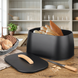 Хлебница с крышкой из нержавеющей стали Maestro MR-1675-Black MR-1675-Black фото 2