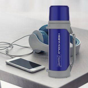 Термос 1л Maestro MR-1631-100-BLUE MR-1631-100-BLUE фото