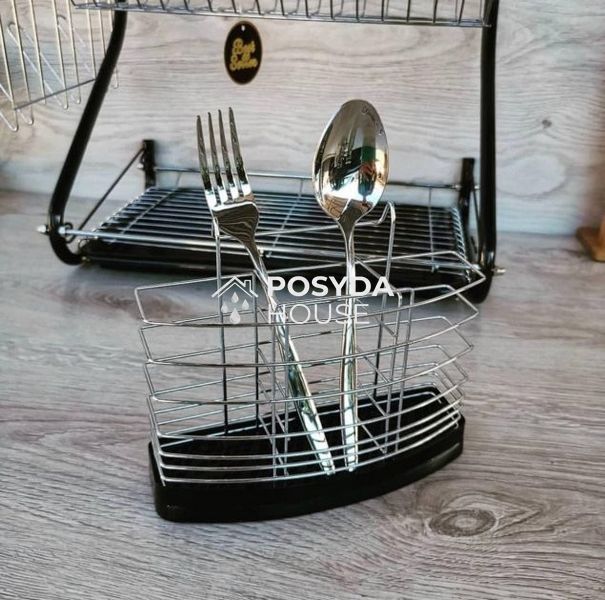 Сушка для посуды из нержавеющей стали 2 яруса Edenberg EB-2110 B EB-2110 B фото