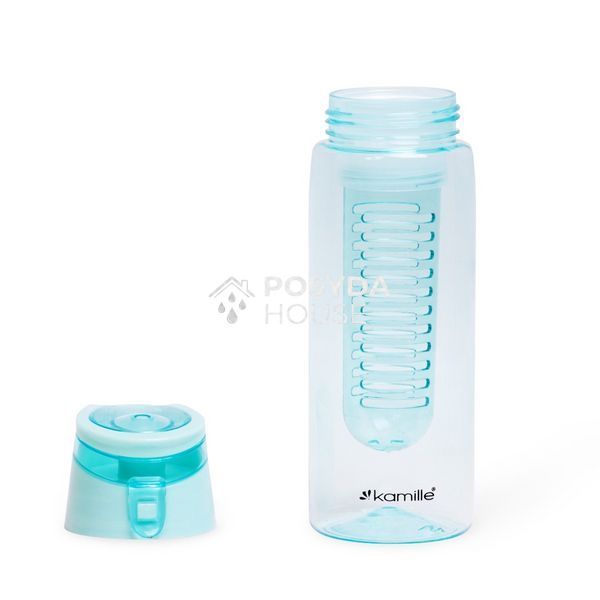 Спортивная бутылка для воды Kamille Голубой 660ml из пластика KM-2303 KM-2303 фото