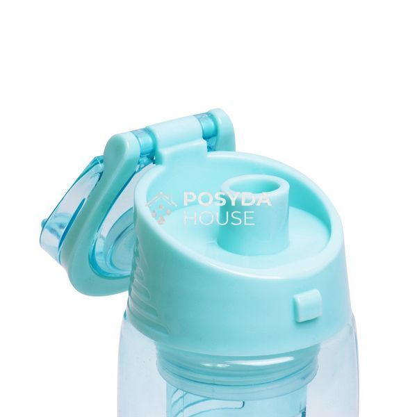 Спортивная бутылка для воды Kamille Голубой 660ml из пластика KM-2303 KM-2303 фото